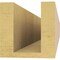 Ekena Millwork 4in. W x 4in. H x 36in. L Greensboro Woodgrain TimberThane Rafter Tail, Primed Tan RFTUR04X04X36GRNRCPR - alternate 6